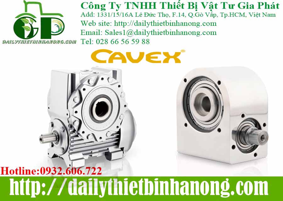 Bộ giảm tốc trục vít Cavex chính hãng Germany