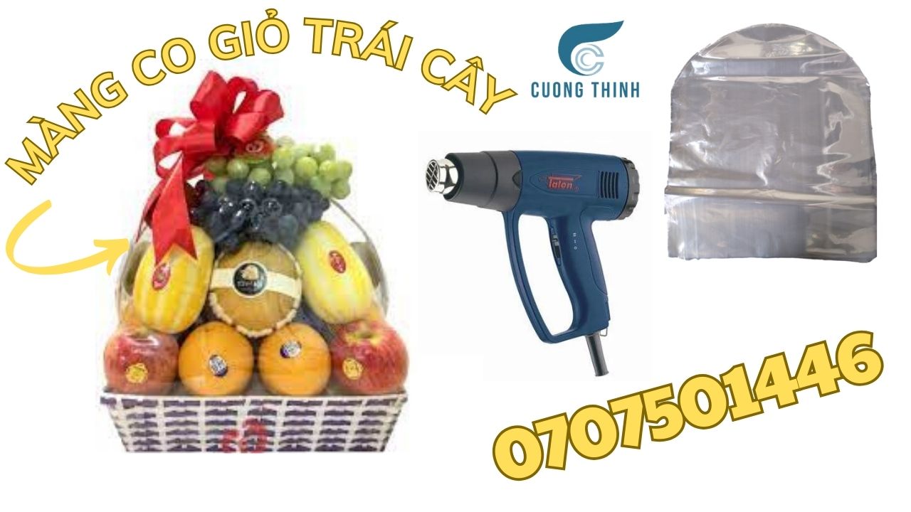 bán màng co giỏ trái cây hàng sẵn giá tốt