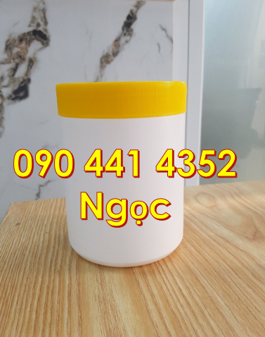 Hủ nhựa 1kg đựng kẹo nho, hủ nhựa 500gr đựng bột giảm cân,hủ nhựa 250g