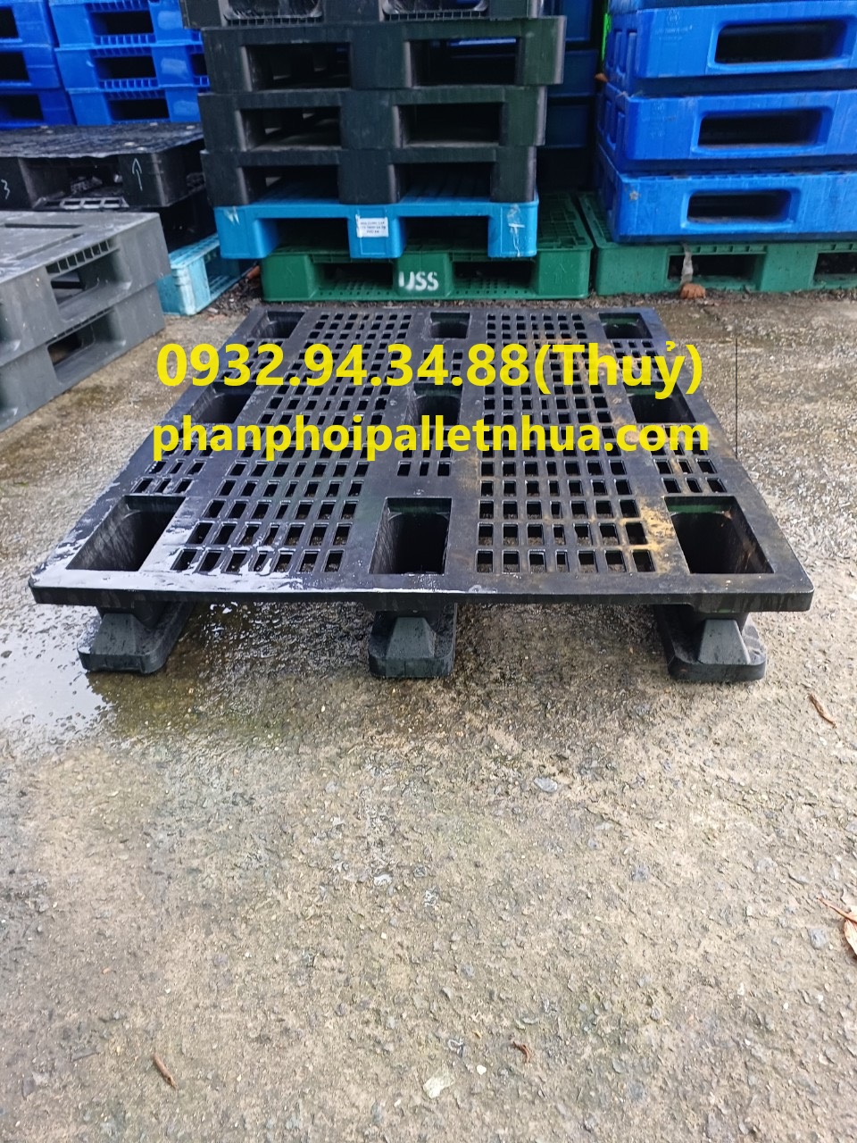 pallet nhựa cũ tại Bến Tre, liên hệ 0932.94.34.88