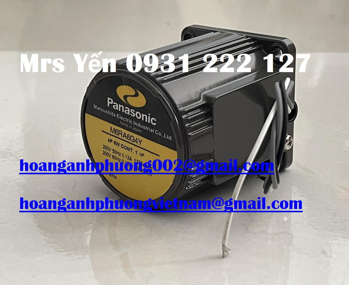 M6RA6G4Y Động cơ Panasonic nhập mới 100%
