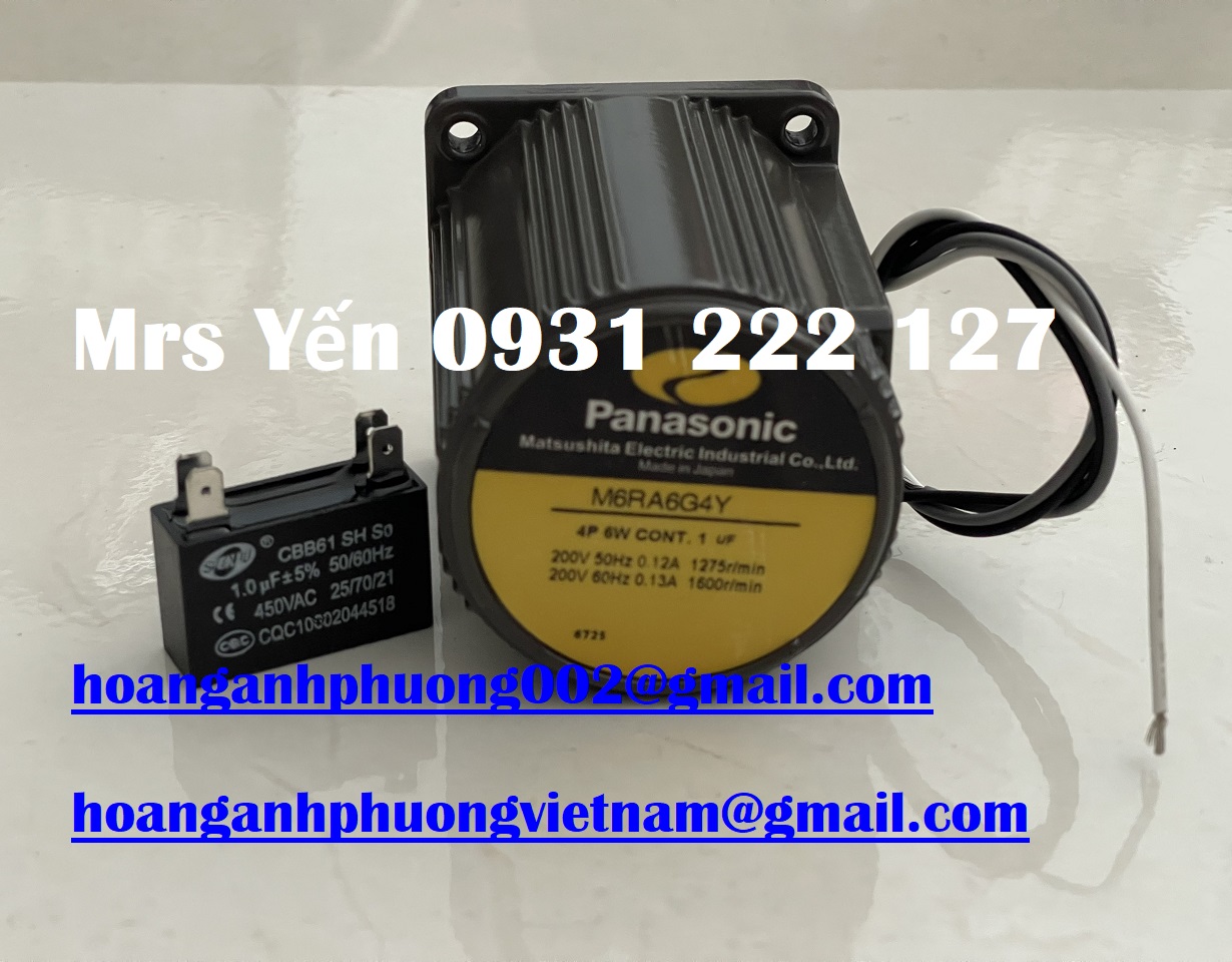 M6RA6G4Y Động cơ Panasonic nhập mới 100%