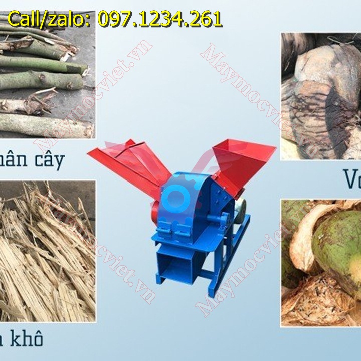 Máy băm gỗ, cành cây đa năng DC11 giá rẻ