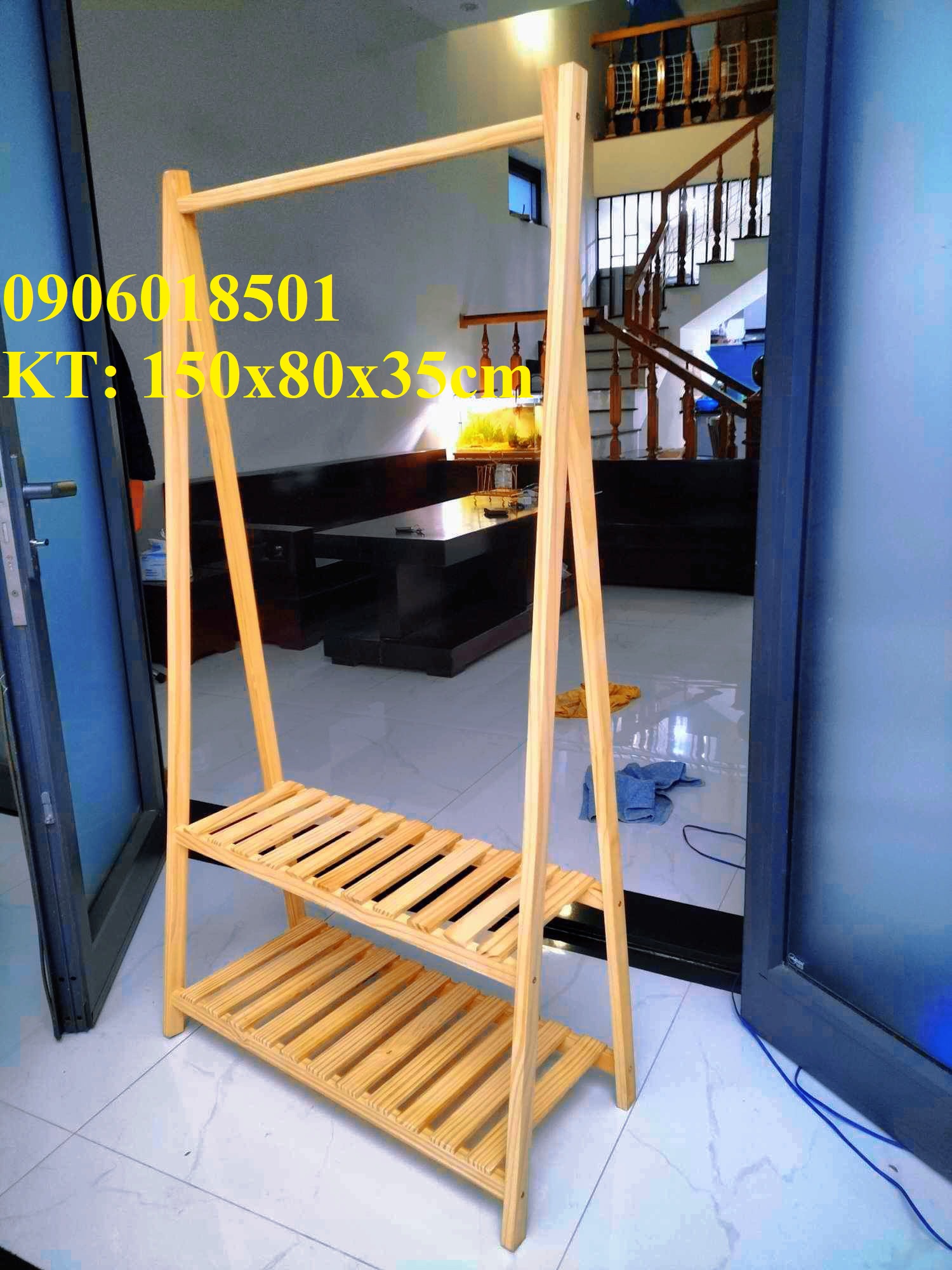 Mẫu Kệ giá gỗ thông chữ A 1-2 tầng giá rẻ tại Đà Nẵng 0906018501