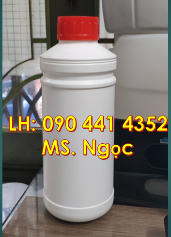 Chai nhựa 1L đựng phân bón, chai 500ml đựng cồn sát khuẩn