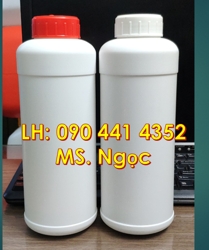 Chai nhựa 1L đựng phân bón, chai 500ml đựng cồn sát khuẩn