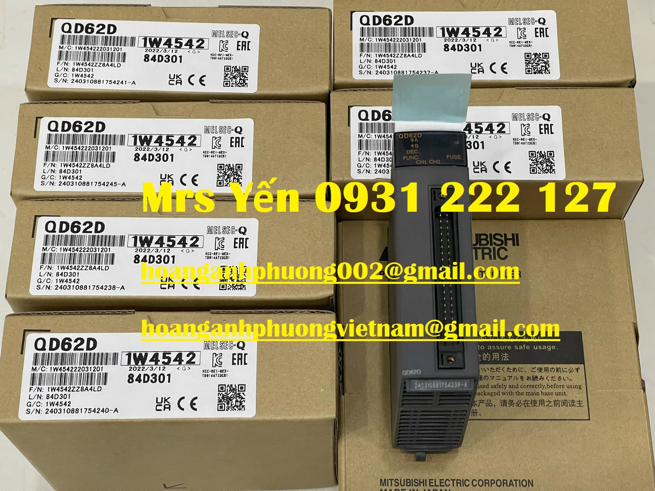 QD62D Mô đun điều khiển vị trí Mitsubishi giá tốt tại Bình Dương