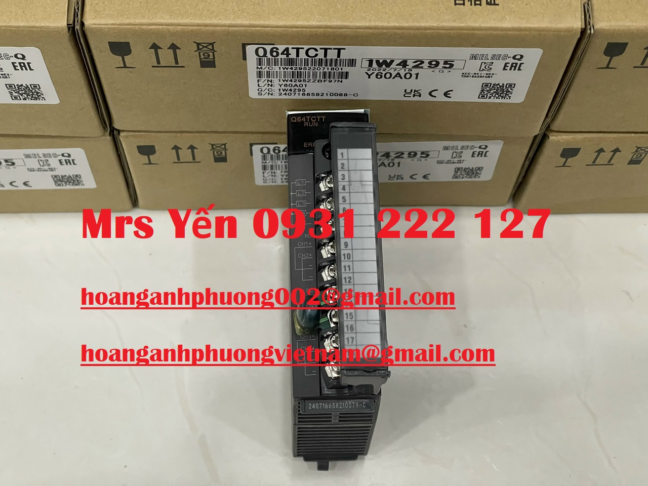 Q64TCTT Mô đun nhiệt độ Mitsubishi chuẩn hàng giá tốt