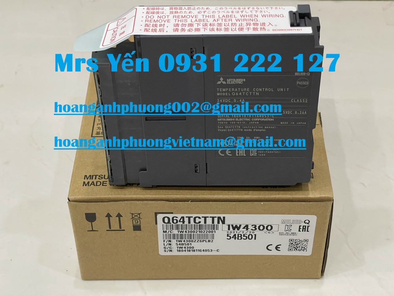 Q64TCTTN Mô đun nhiệt độ Mitsubishi giá tốt tại Hoàng Anh Phương