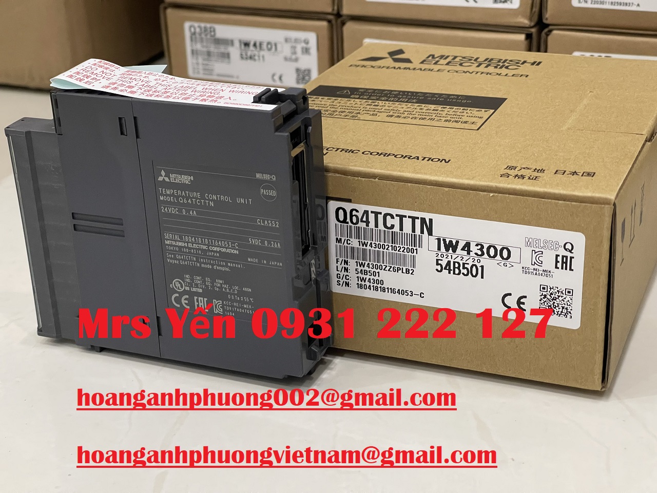 Q64TCTTN Mô đun nhiệt độ Mitsubishi giá tốt tại Hoàng Anh Phương
