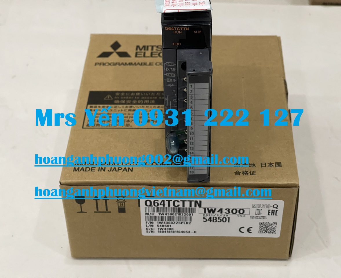 Q64TCTTN Mô đun nhiệt độ Mitsubishi giá tốt tại Hoàng Anh Phương