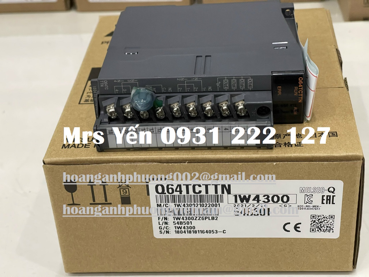 Q64TCTTN Mô đun nhiệt độ Mitsubishi giá tốt tại Hoàng Anh Phương