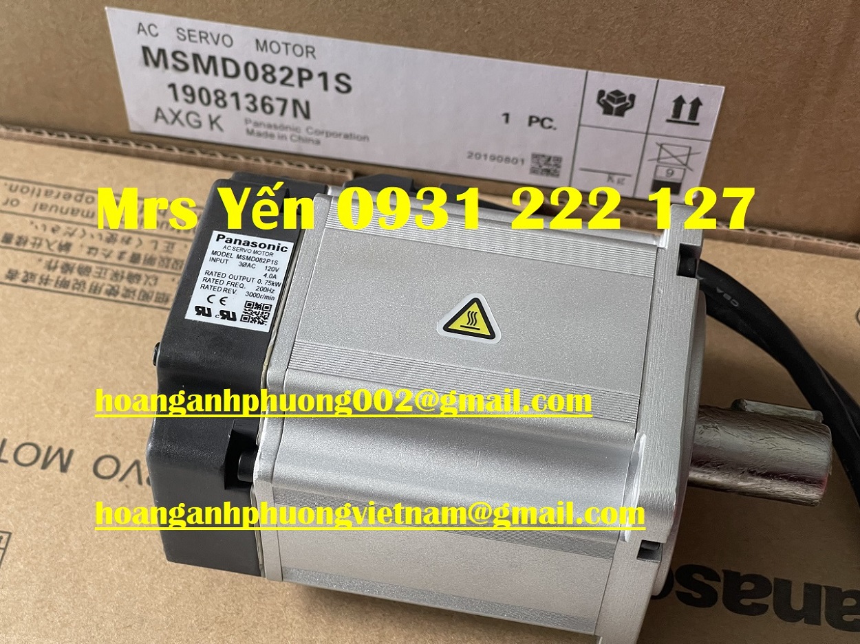 Động cơ Panasonic MSMD082P1S chuẩn hàng giá tốt toàn quốc