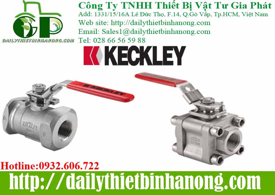 Van bi bằng thép không gỉ Keckley chính hãng