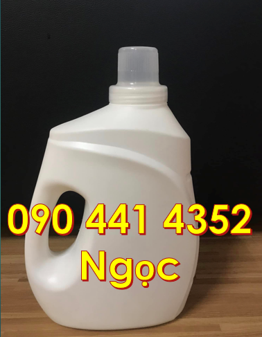 Bán can nhựa 4L đựng nước giặt ÔMO, can nhựa có vòi xịt kính,