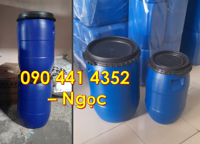 Thùng phuy 30 lít đựng dung môi, thùng phuy 50L đựng dầu, thùng phuy