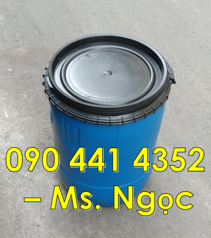 Thùng phuy 30 lít đựng dung môi, thùng phuy 50L đựng dầu, thùng phuy