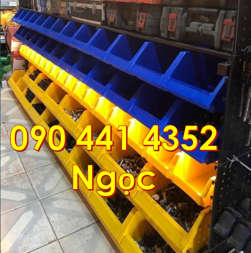 Chuyên khay nhựa đựng ốc vít, dụng cụ sửa xe máy A5 , A6, A8, A9 xanh
