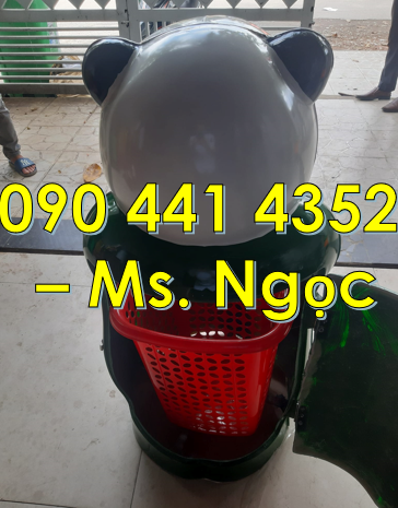 Thùng đựng rác con chim cánh cụt, thùng rác cá chép, thùng rác cá heo