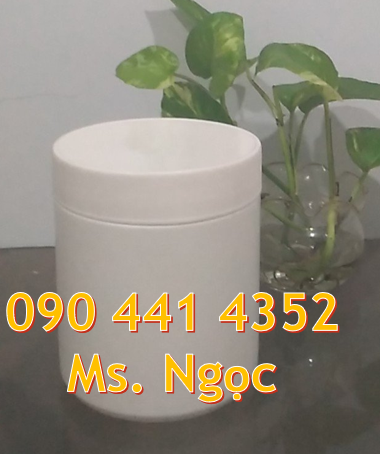 Bán hủ nhựa 1kg đựng hương liệu, hủ nhựa 0.5kg đựng hóa mỹ phẩm