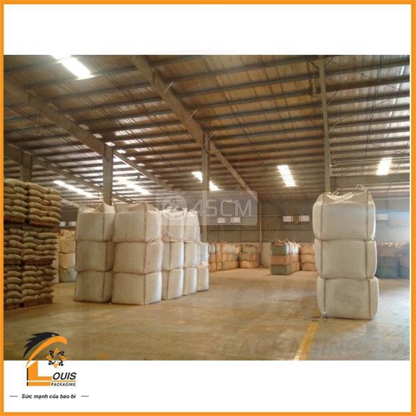 Bao Jumbo đựng 1 tấn , 500kg viên nén mùn cưa