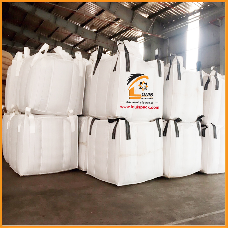Bao Jumbo đựng 1 tấn , 500kg viên nén mùn cưa