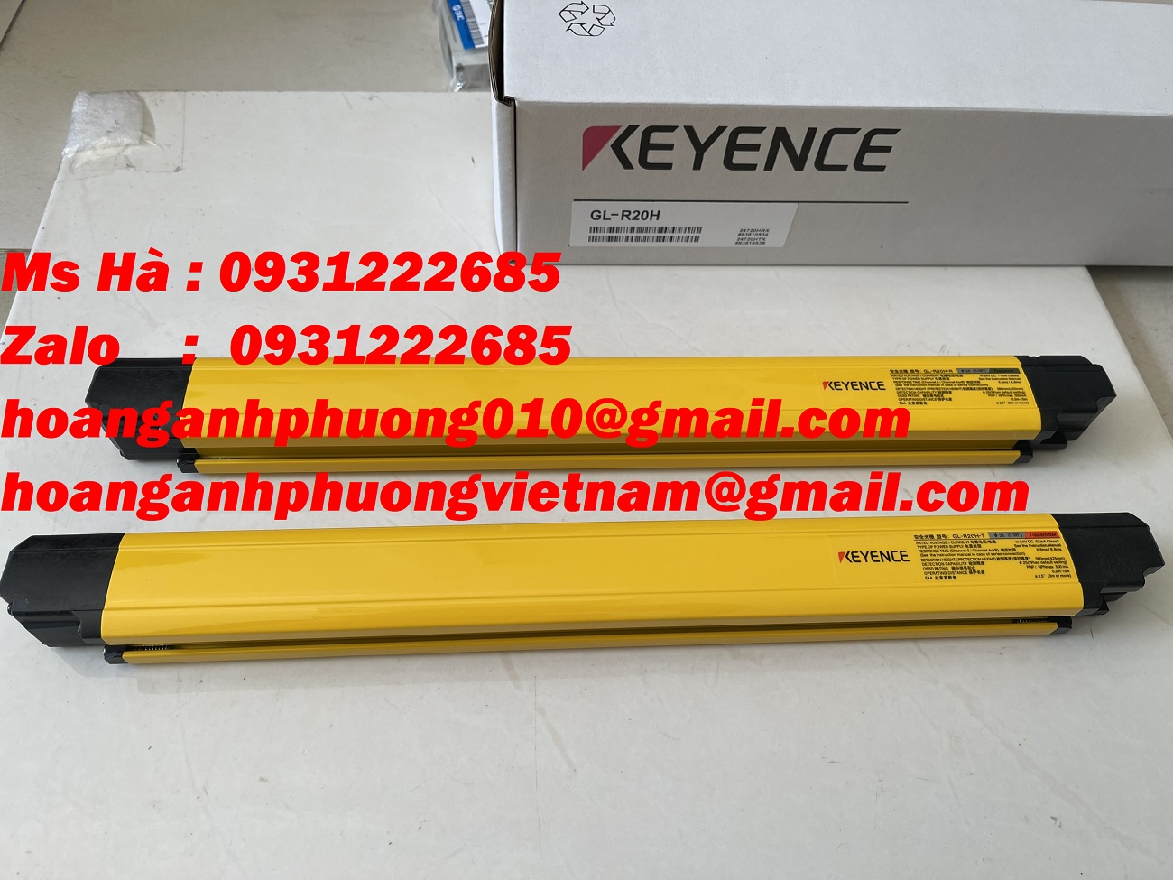 Keyence nhập mới dòng sensor GL-R20H chính hãng 100%