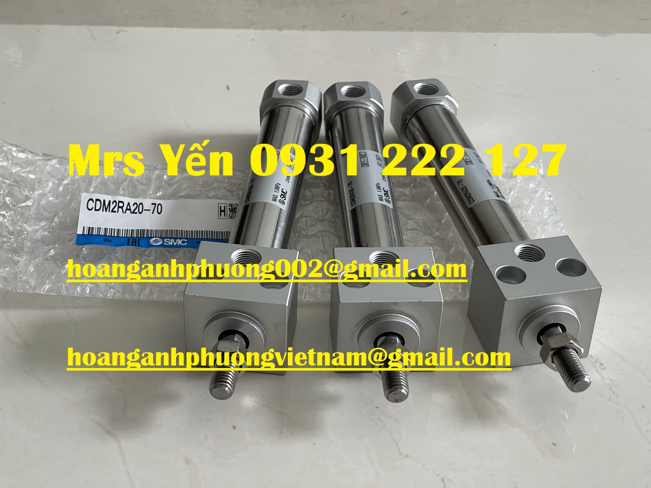 CDM2RA20-70 Xi lanh SMC Giá tốt tại Công Ty Hoàng Anh Phương
