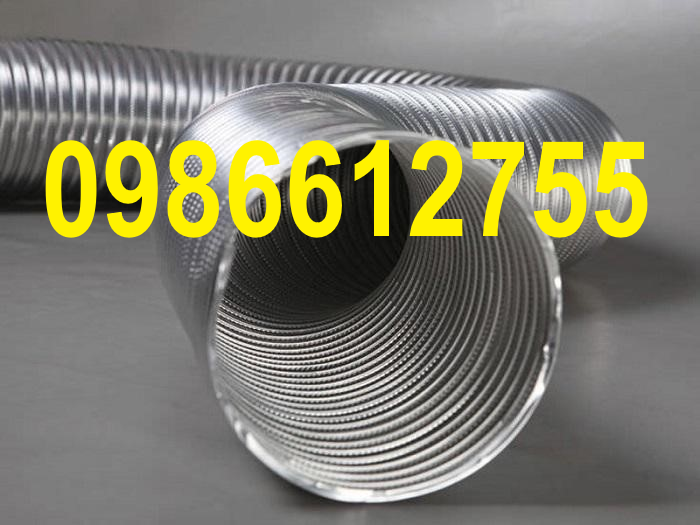 Ống nhôm nhún phi 80 phi 100 phi 125 phi 150 phi 200