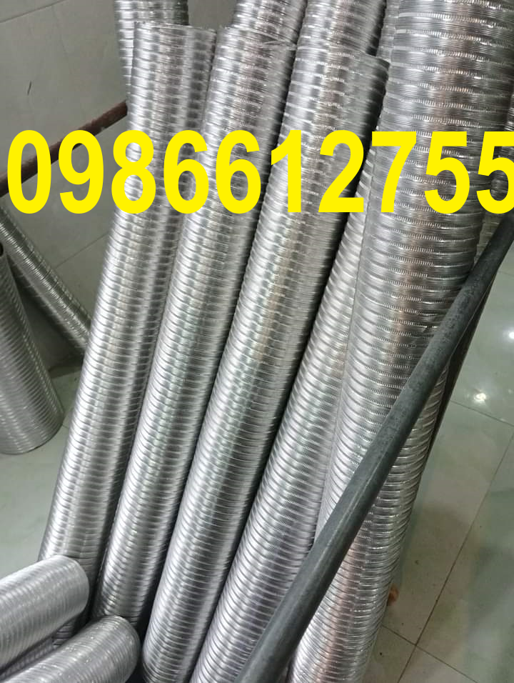 Ống nhôm nhún phi 80 phi 100 phi 125 phi 150 phi 200