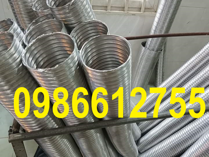 Ống nhôm nhún phi 80 phi 100 phi 125 phi 150 phi 200