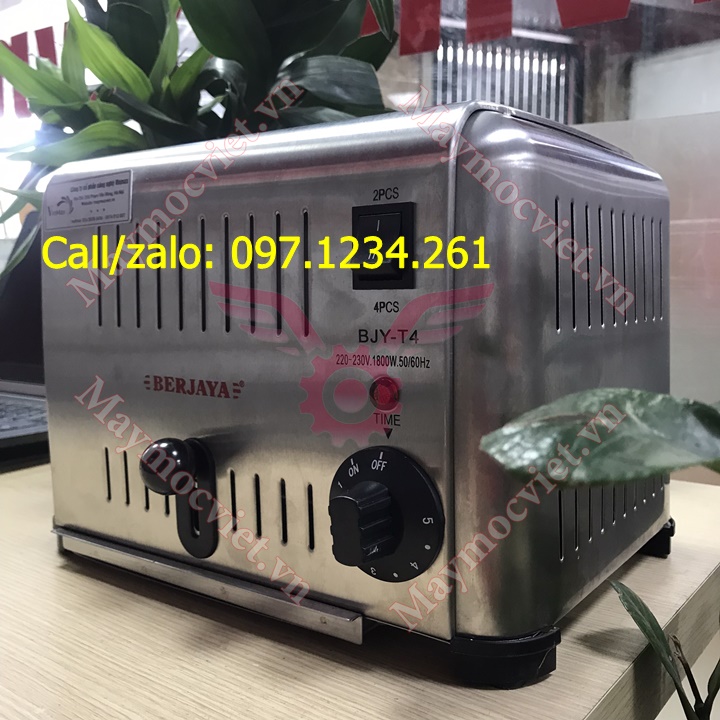 Máy nướng bánh mỳ, sandwich 4 ngăn Berjaya BJY-T4