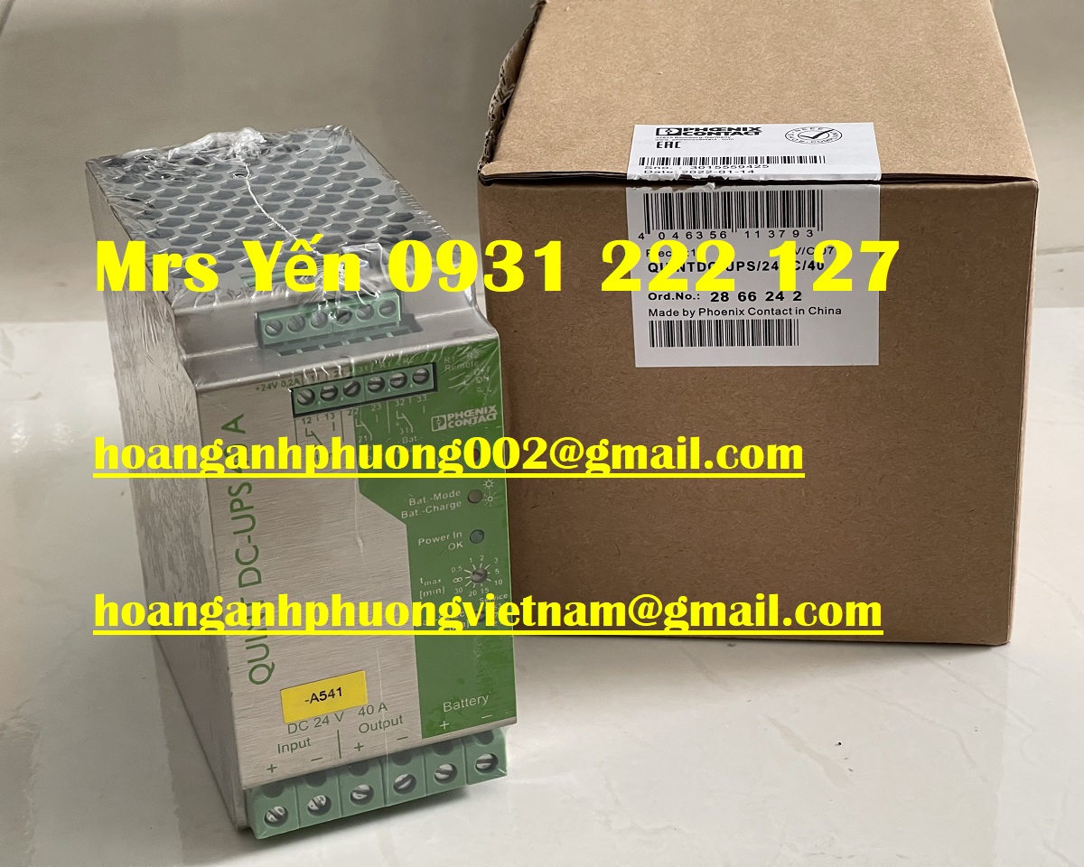 QUINTDC-UPS/24DC/40 Bộ nguồn Phoenic mới 100% giá cạnh tranh