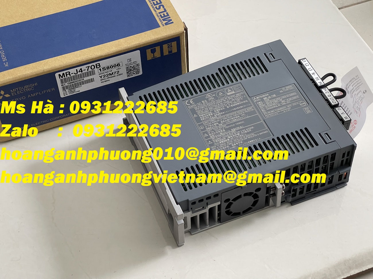 Melservo MR-J4-70B dòng mitsubishi - giao hàng nhanh chóng - toàn quốc