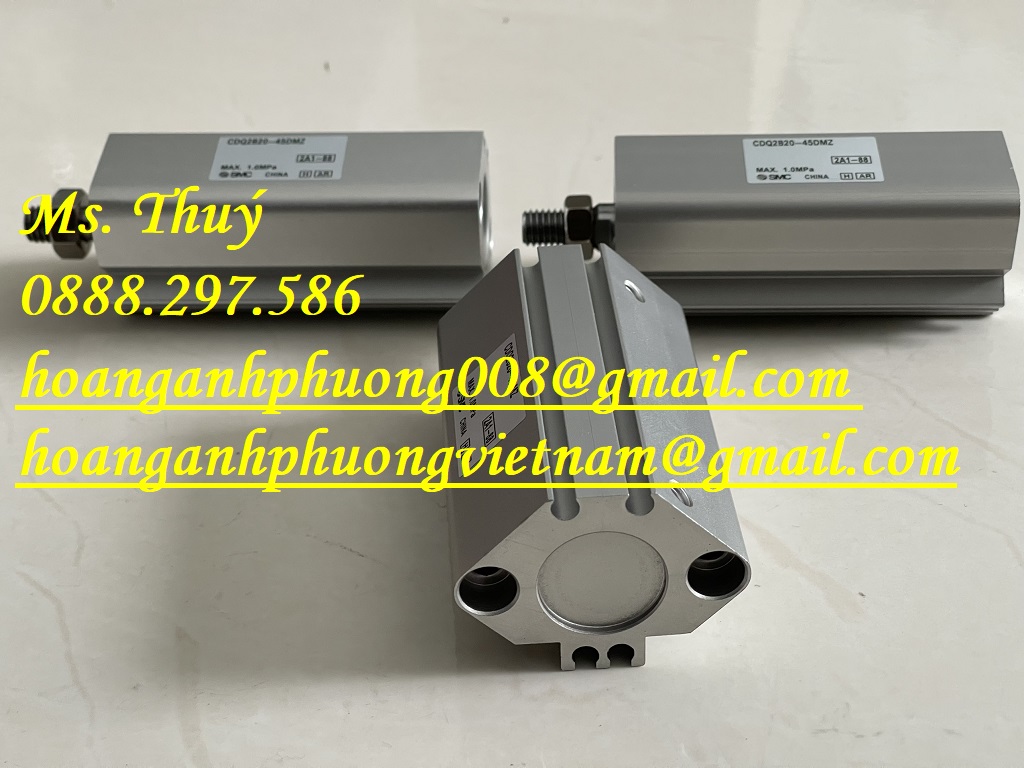 SMC CDQ2B20-45DMZ - Xi lanh mới 100% - Cty Hoàng Anh Phương