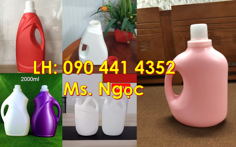 Bán can nhựa đựng nước giặt 3.6L , can nhựa 1.5 lít đựng nước rửa chén