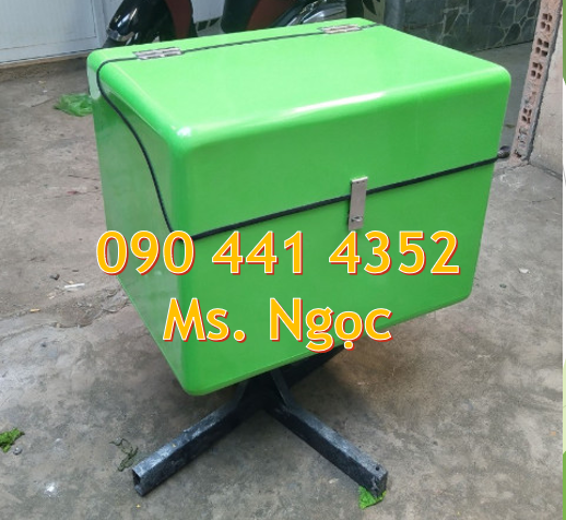 Thùng rác cá chép giá rẻ, thùng rác chuột túi màu theo yêu cầu,