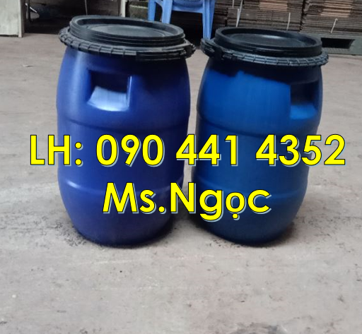 Thùng phuy nhựa 220L nắp kín, phuy nhựa 120L nắp hở,thùng phuy 50 lít