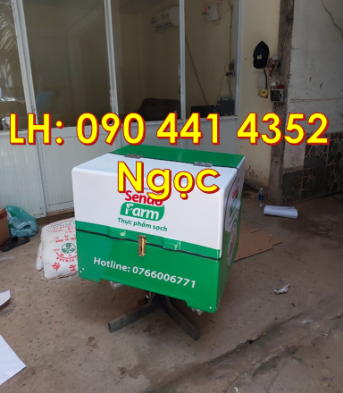 Thùng giao hàng nhựa giá rẻ, thùng ship hàng lạnh, thùng chở hàng đẹp