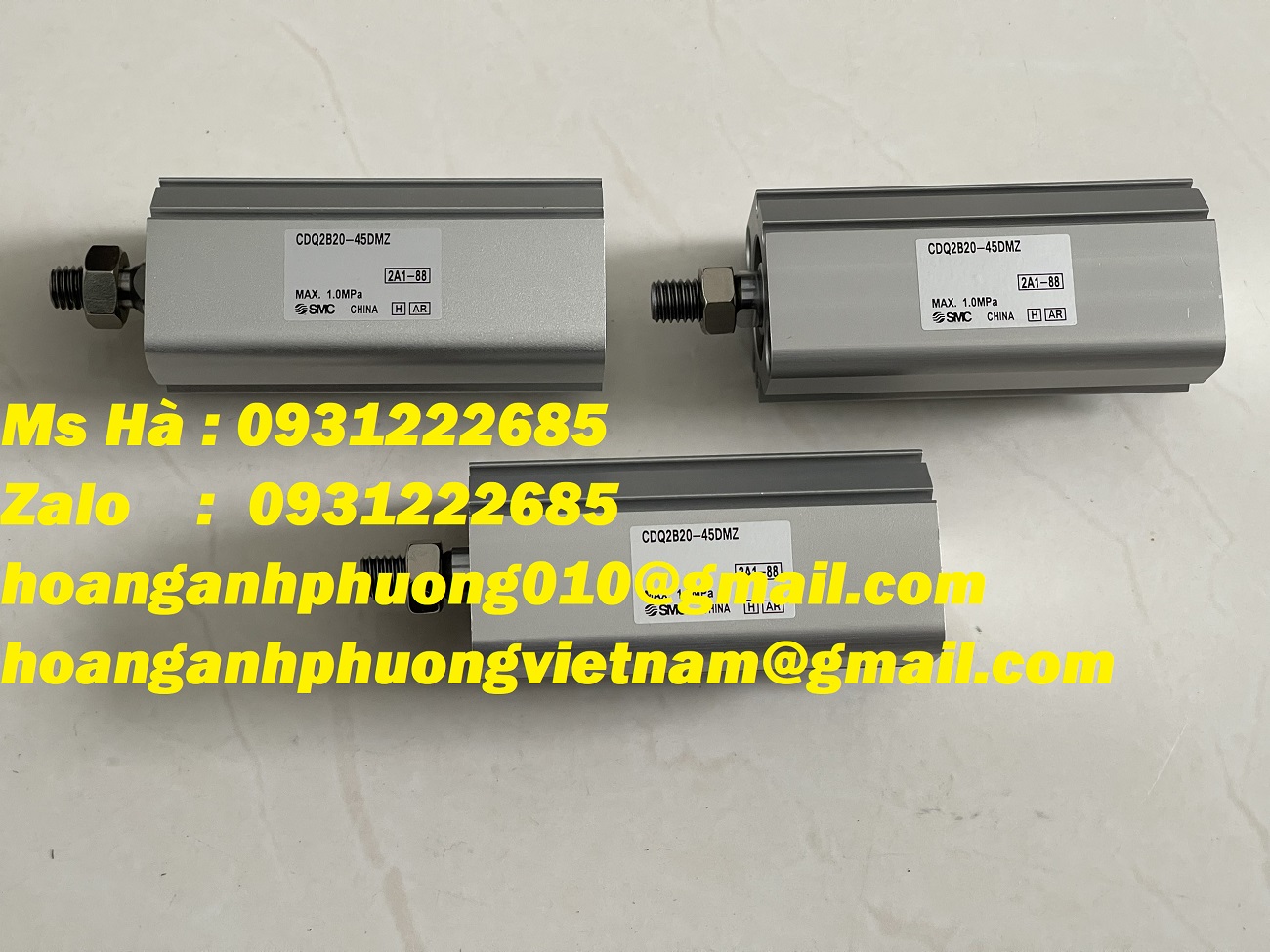 Cần bán dòng SMC hàng mới - xy lanh CDQ2B20-45DMZ giá tốt