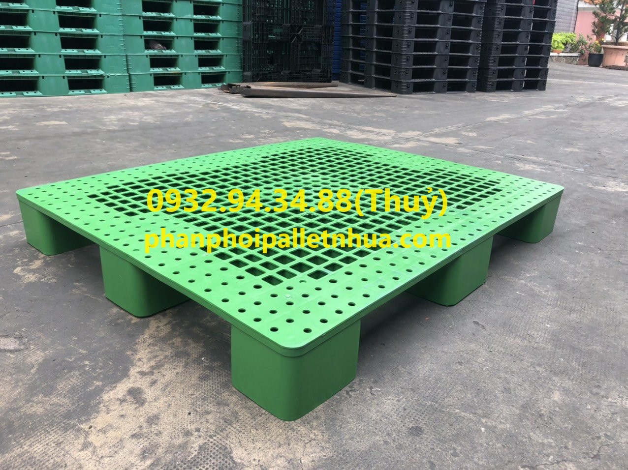 cửa hàng chuyên bán pallet nhựa cũ giá rẻ chất lương