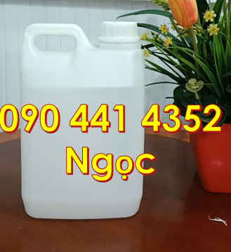 Can nhựa 1 lít vuông quai, can nhựa 2 lít đựng hóa chất,can nhựa 5 lít