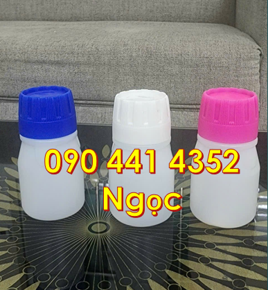 Chai nhựa 1 lít nắp vặn có seal, chai nhựa 0.5 lít tròn nắp garenty