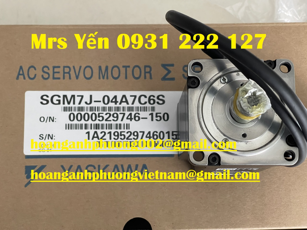 SGM7J-04A7C6S Động cơ Yaskawa giá tốt tại Hoàng Anh Phương