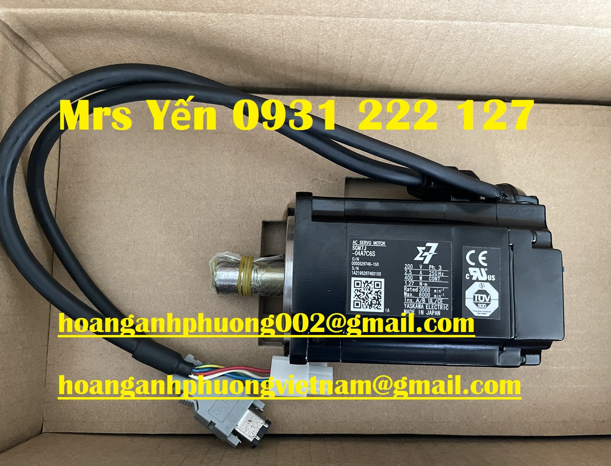 SGM7J-04A7C6S Động cơ Yaskawa giá tốt tại Hoàng Anh Phương