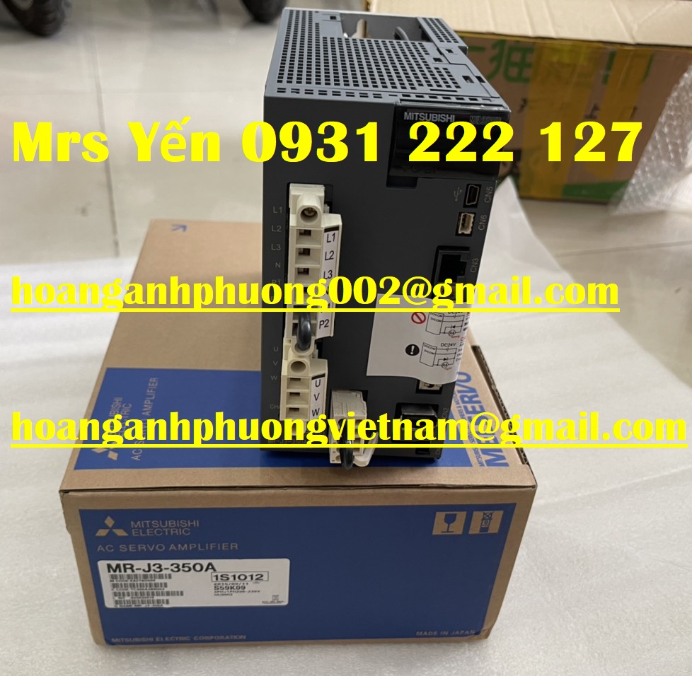 Báo giá vật tư điện công nghiệp tự động hóa  MR-J3-350A Mitsubishi