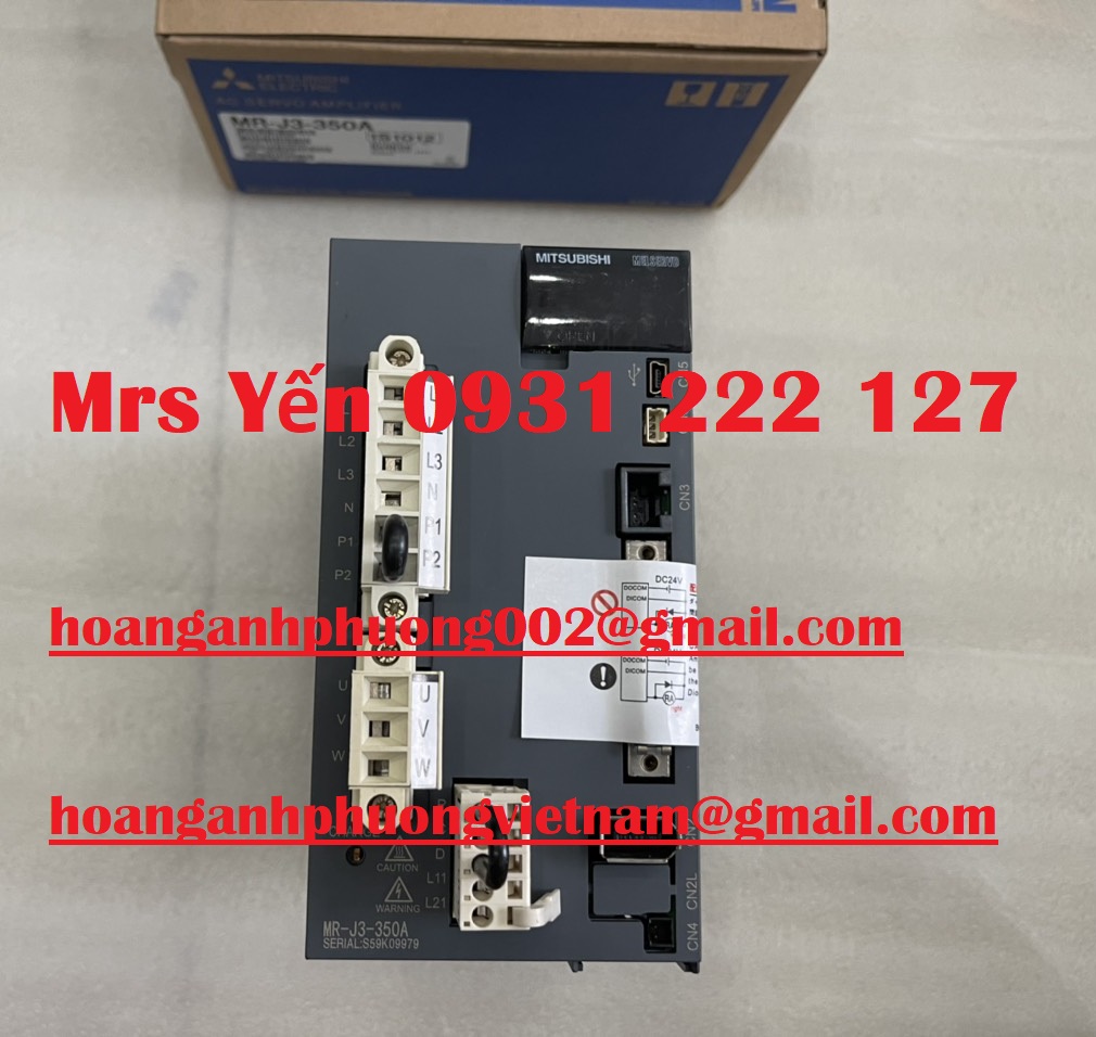Báo giá vật tư điện công nghiệp tự động hóa  MR-J3-350A Mitsubishi