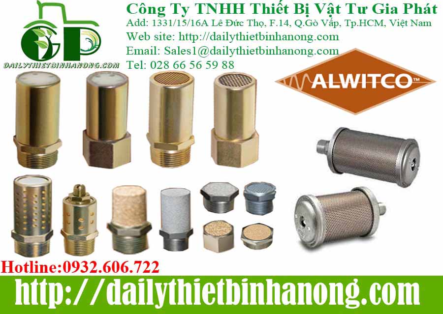 Bộ lọc giảm âm, giảm thanh ALWITCO chính hãng
