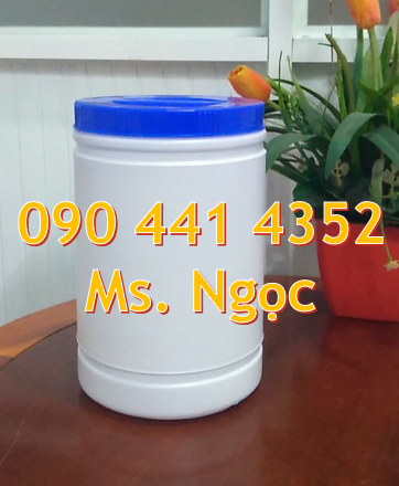 Gía hủ nhựa 2 ký, hủ nhựa đựng 1.5 ký, hủ nhựa 1kg vuông dày đựng bột