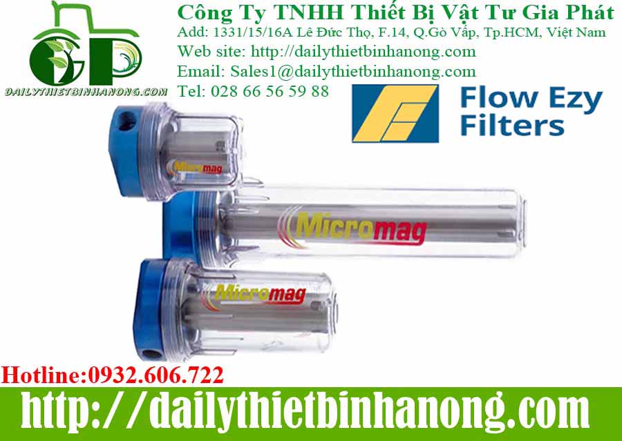 Thiết bị lọc từ tính cho hệ thống chất lỏng hãng Flow Ezy USa